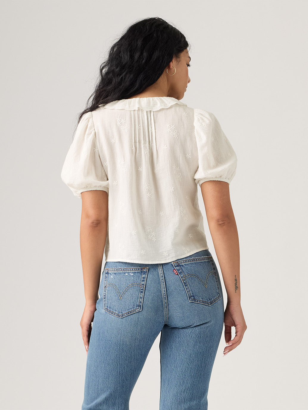 ジゼル ラッフル ブラウス