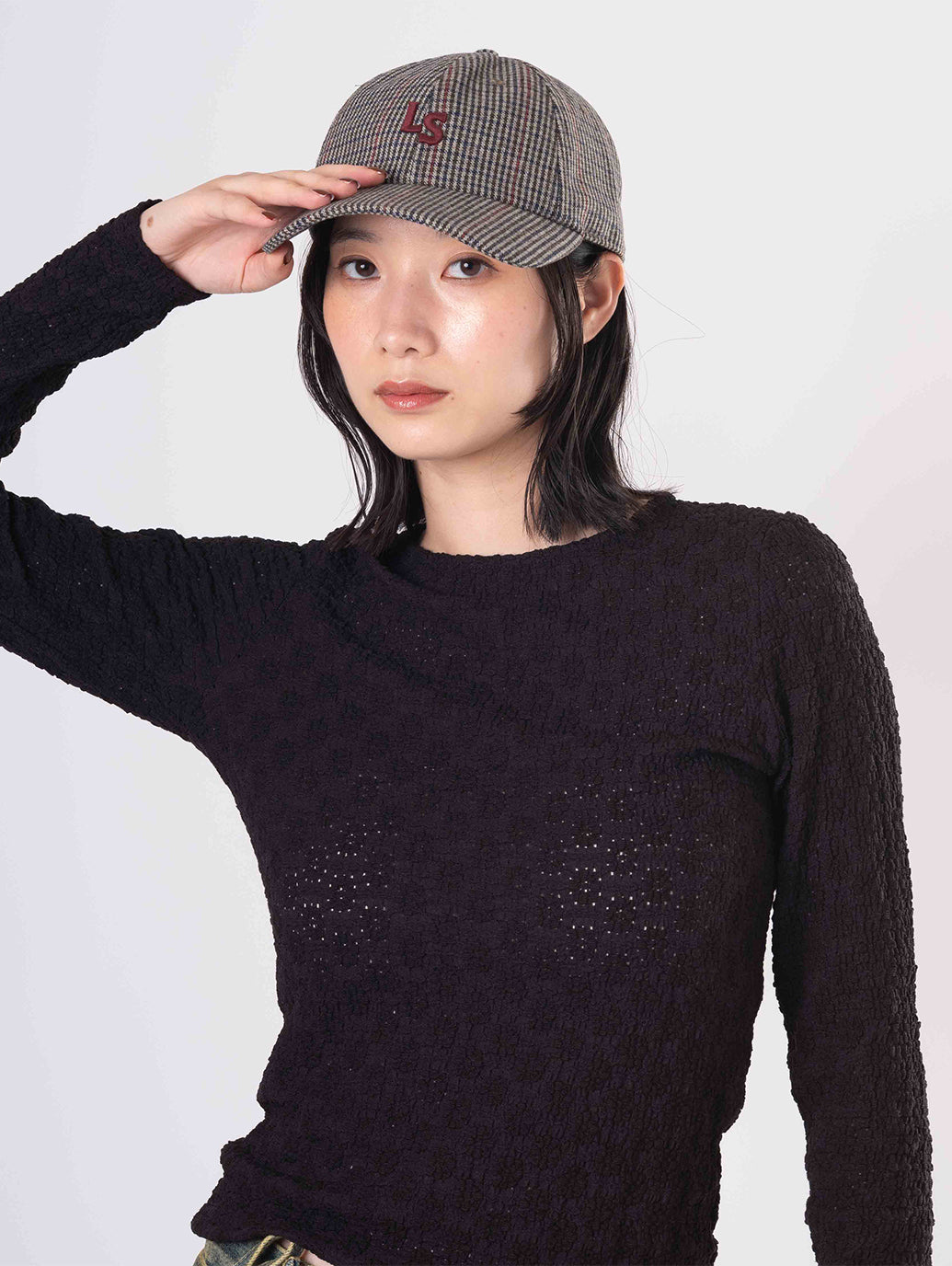 モノグラム キャップ