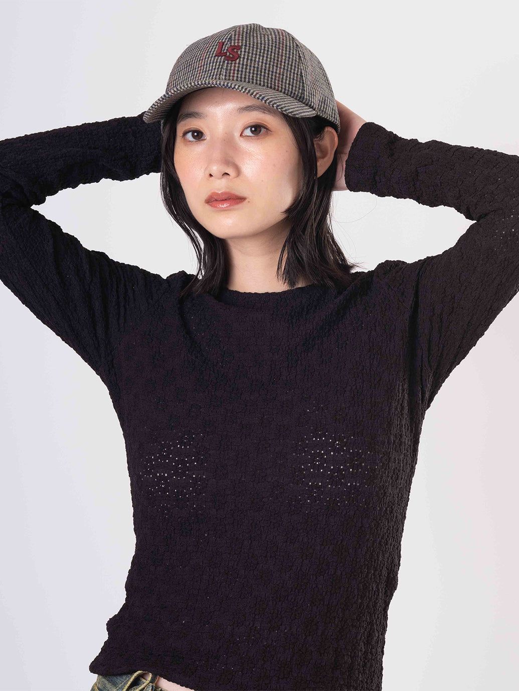 モノグラム キャップ