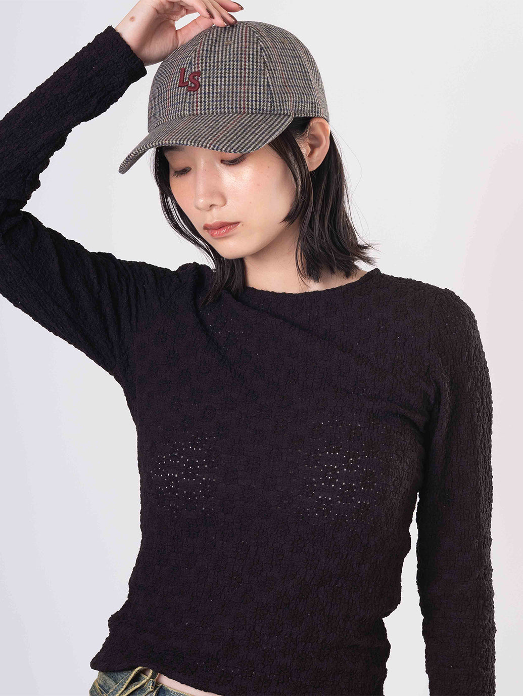 モノグラム キャップ