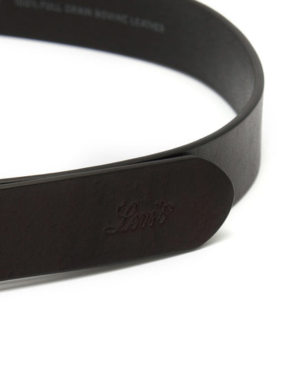 RECTANGLE バックル レザーベルト