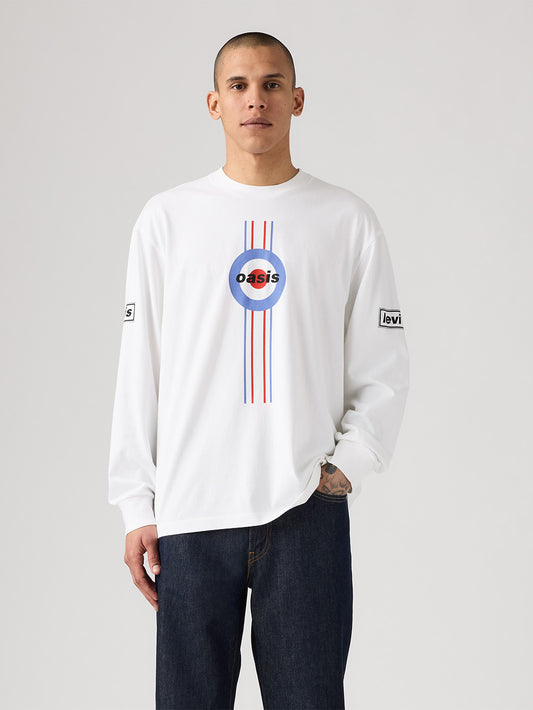 LEVI’S® x OASIS MOD ロングスリーブバンドTシャツ
