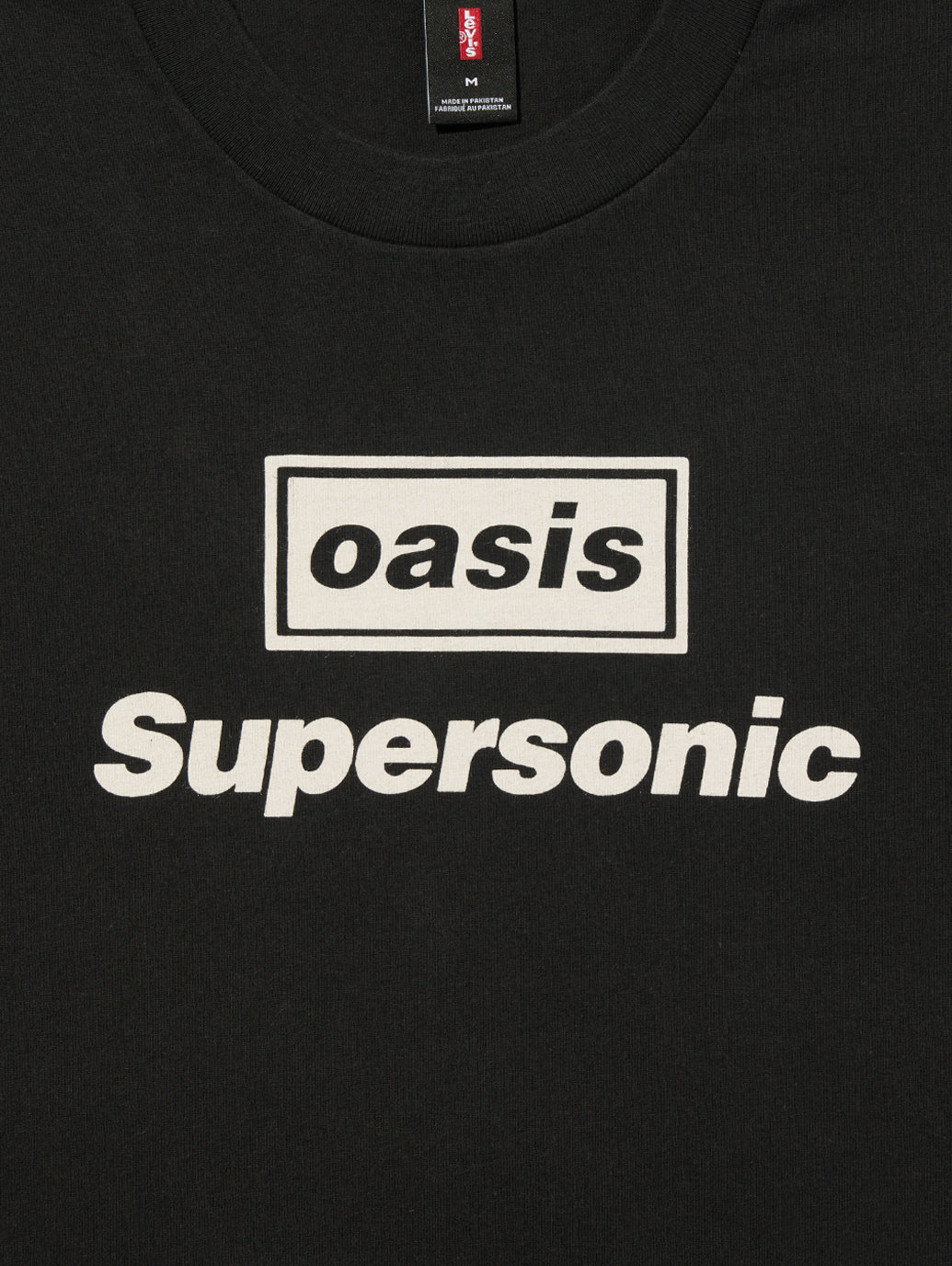 LEVI’S® x OASIS SUPERSONIC ロングスリーブバンドTシャツ