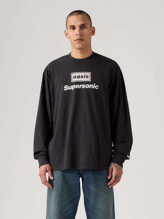 LEVI’S® x OASIS SUPERSONIC ロングスリーブバンドTシャツ