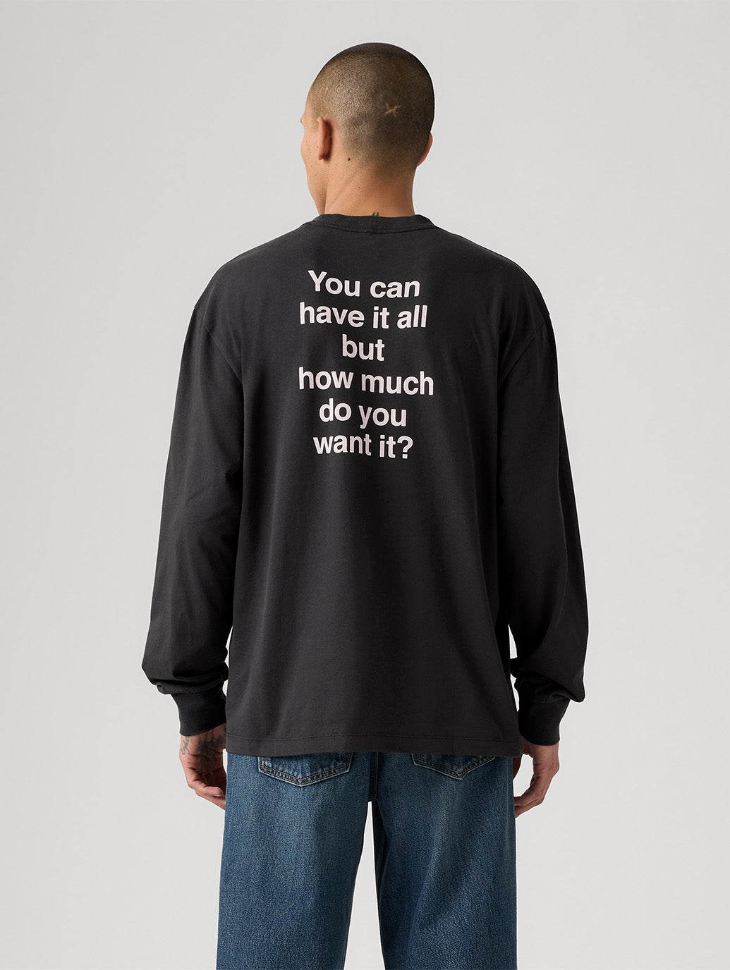 LEVI’S® x OASIS SUPERSONIC ロングスリーブバンドTシャツ