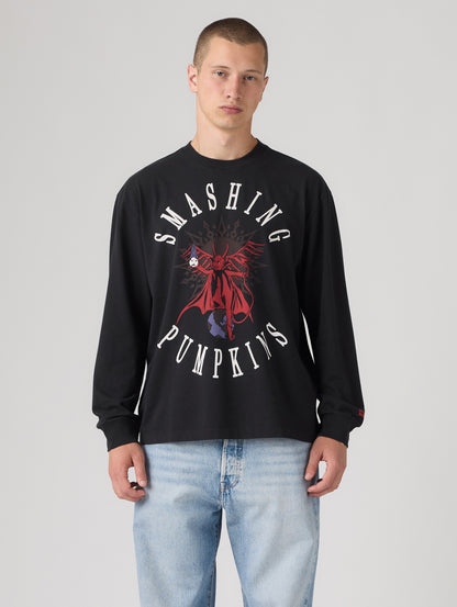 LEVI x SMASHING PUMPKINS MISSION TO MARS  ロングスリーブ Tシャツ