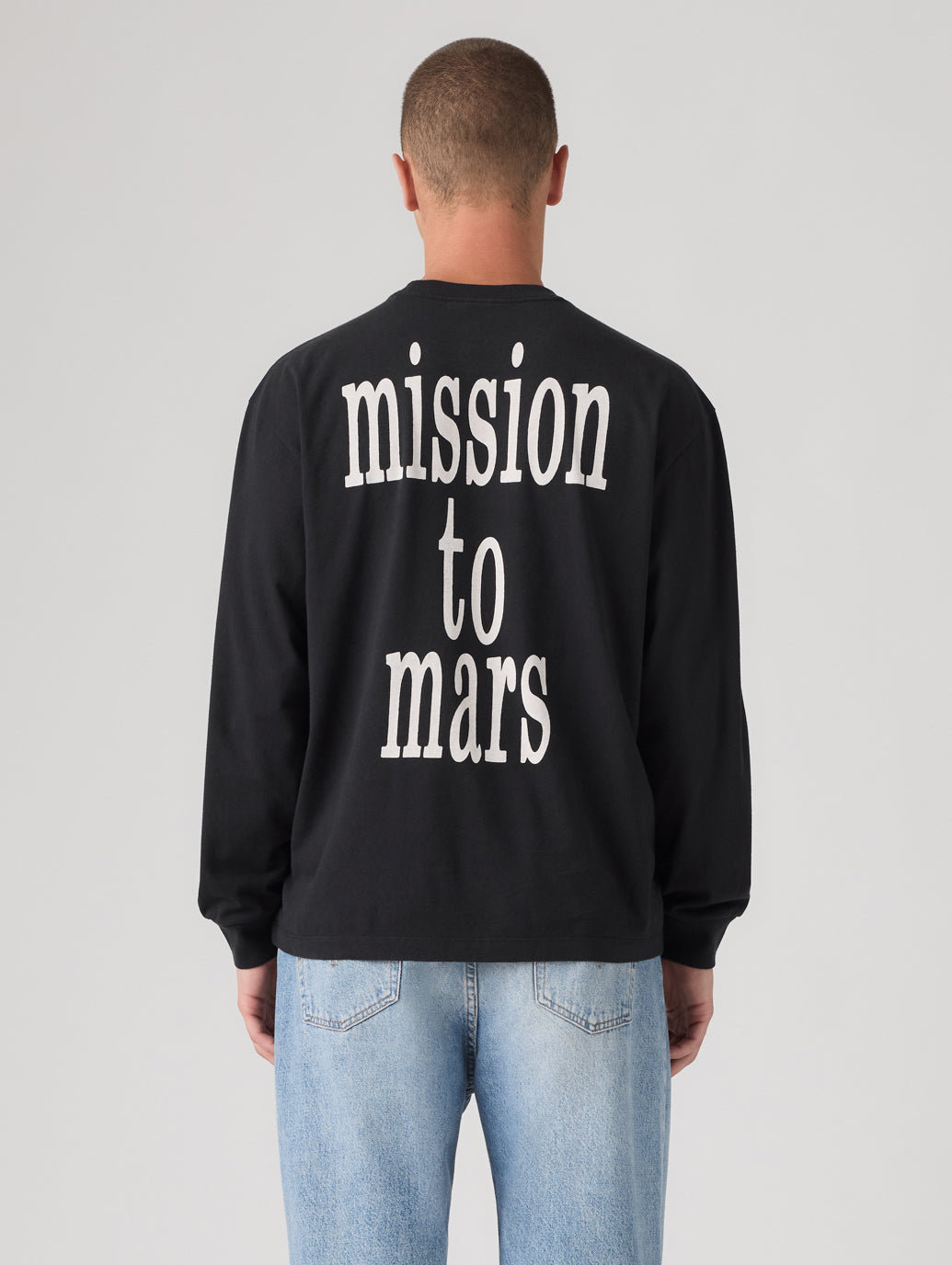 LEVI x SMASHING PUMPKINS MISSION TO MARS  ロングスリーブ Tシャツ