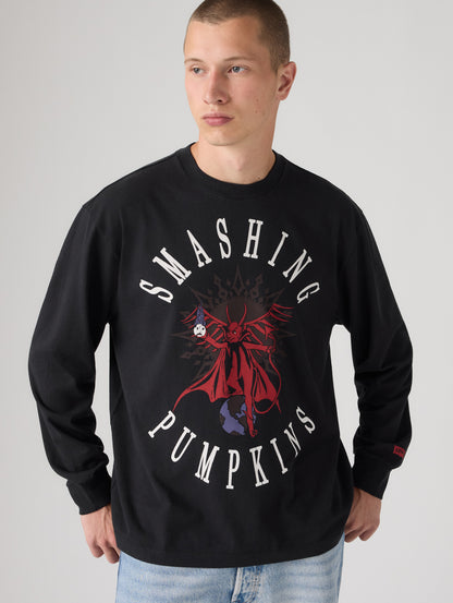 LEVI x SMASHING PUMPKINS MISSION TO MARS  ロングスリーブ Tシャツ
