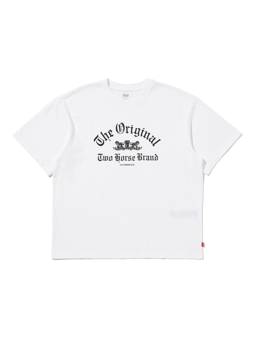 グラフィックボックスTシャツ