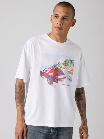 グラフィックボックスTシャツ