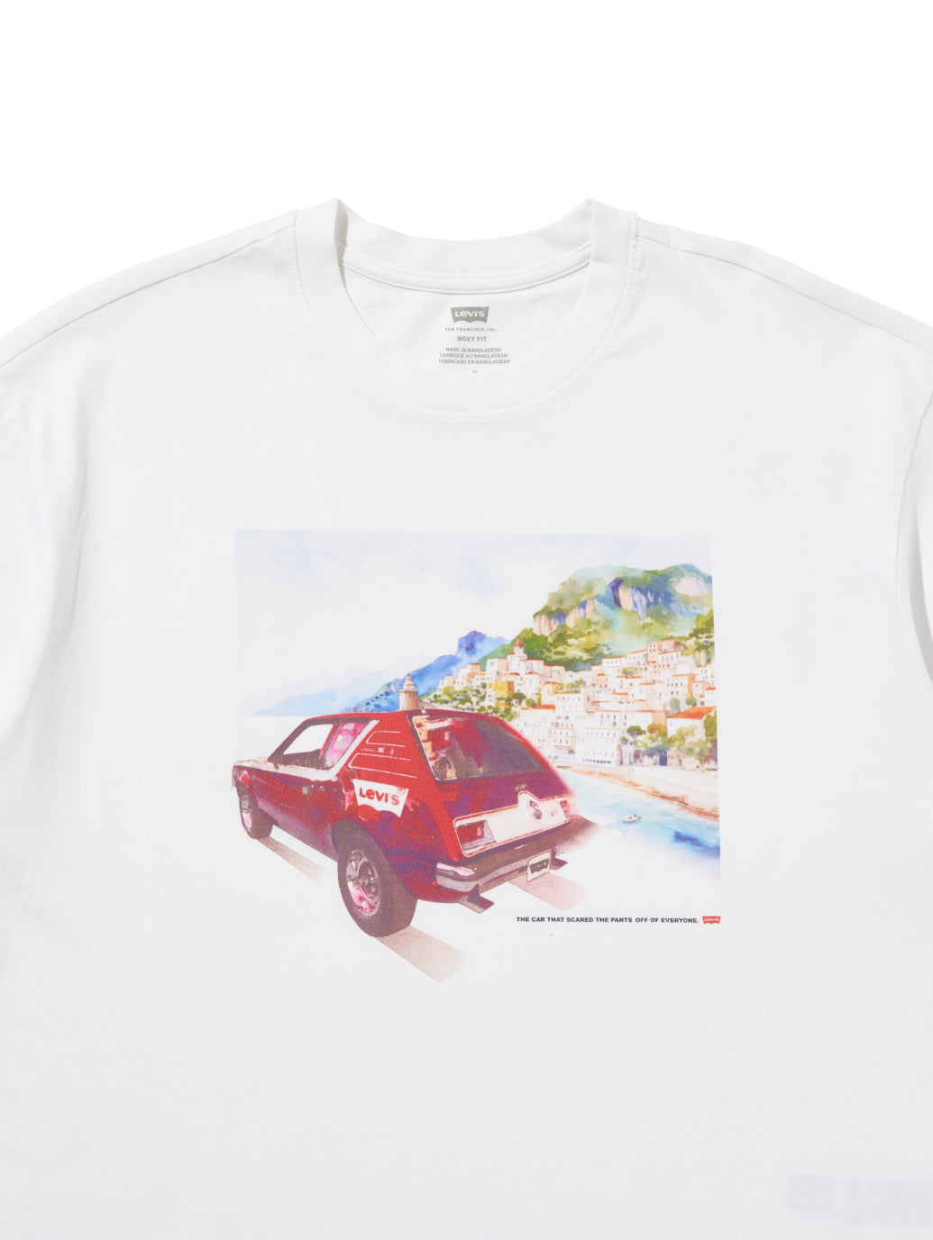 グラフィックボックスTシャツ