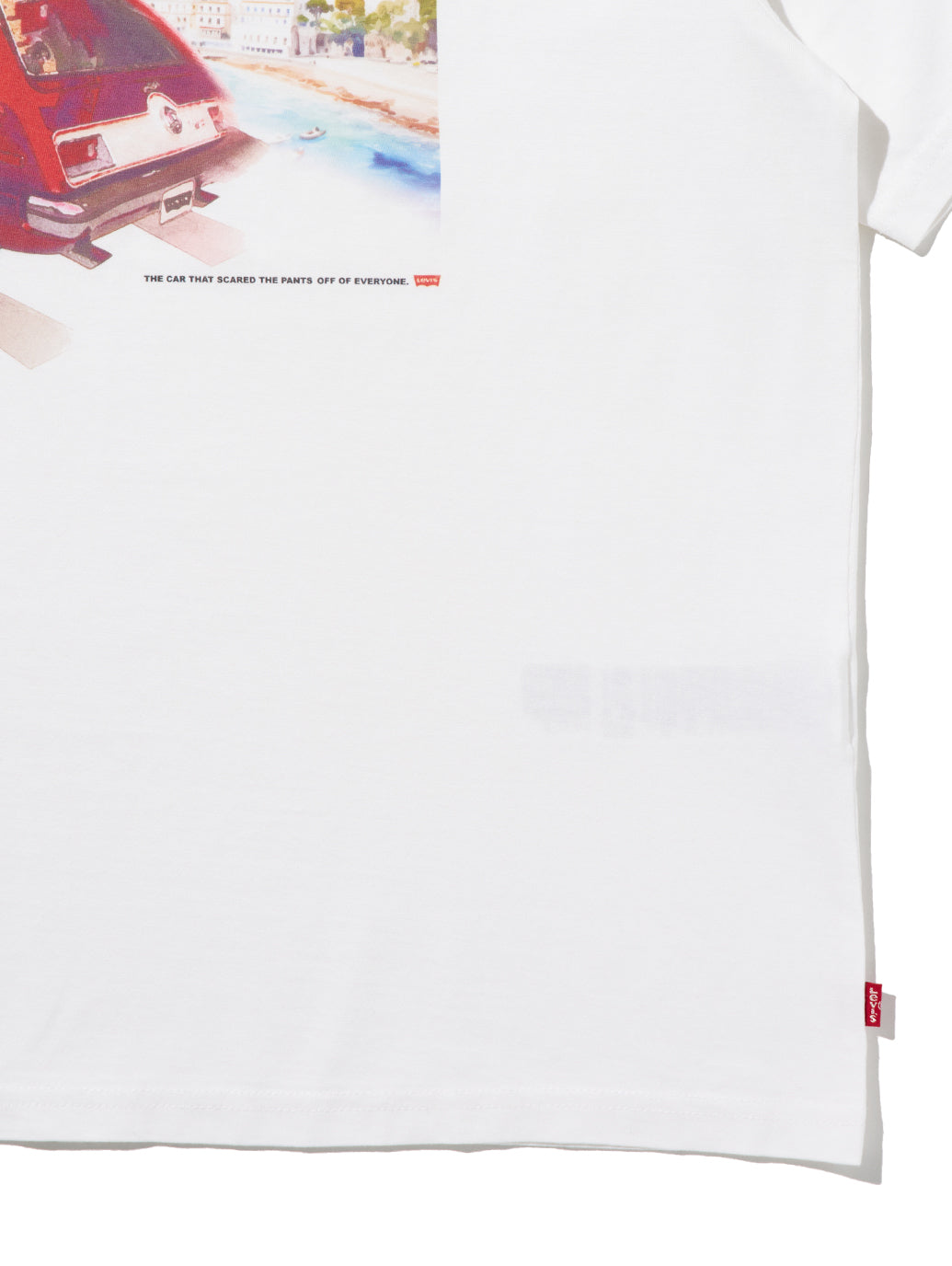 グラフィックボックスTシャツ