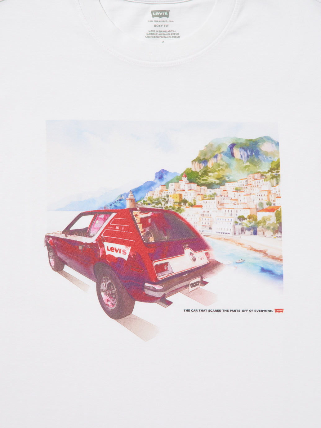 グラフィックボックスTシャツ