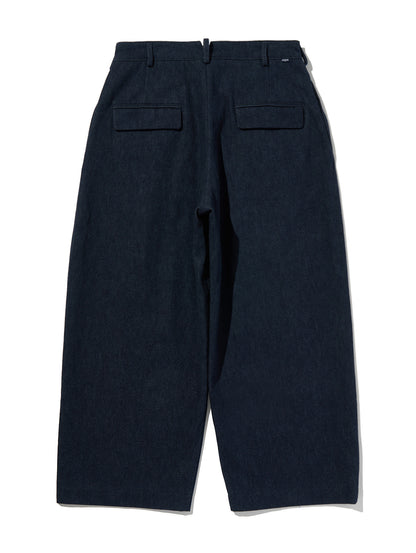 BLUETAB™ プリーツトラウザー ジーンズ ダークインディゴ