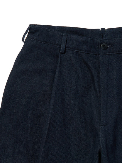 BLUETAB™ プリーツトラウザー ジーンズ ダークインディゴ