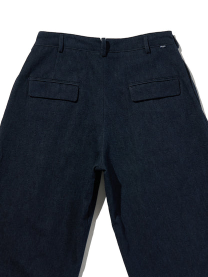 BLUETAB™ プリーツトラウザー ジーンズ ダークインディゴ