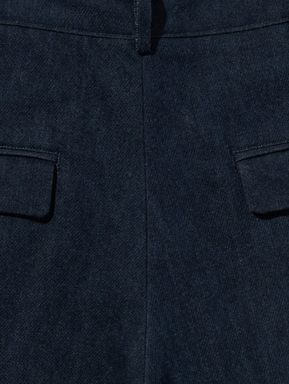 BLUETAB™ プリーツトラウザー ジーンズ ダークインディゴ