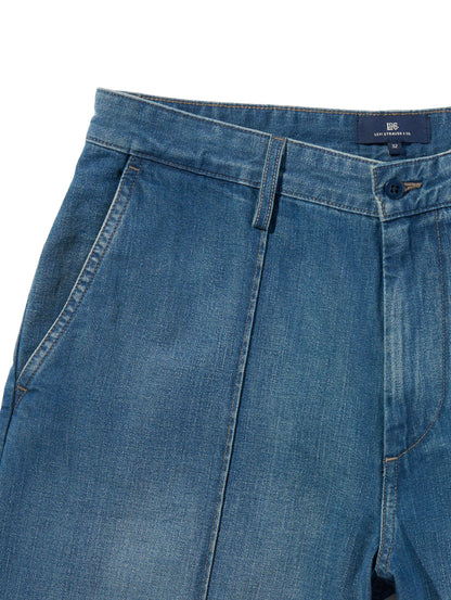 BLUETAB™ ワークショーツ ミディアムインディゴ