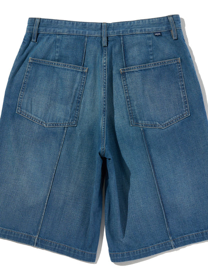 BLUETAB™ ワークショーツ ミディアムインディゴ