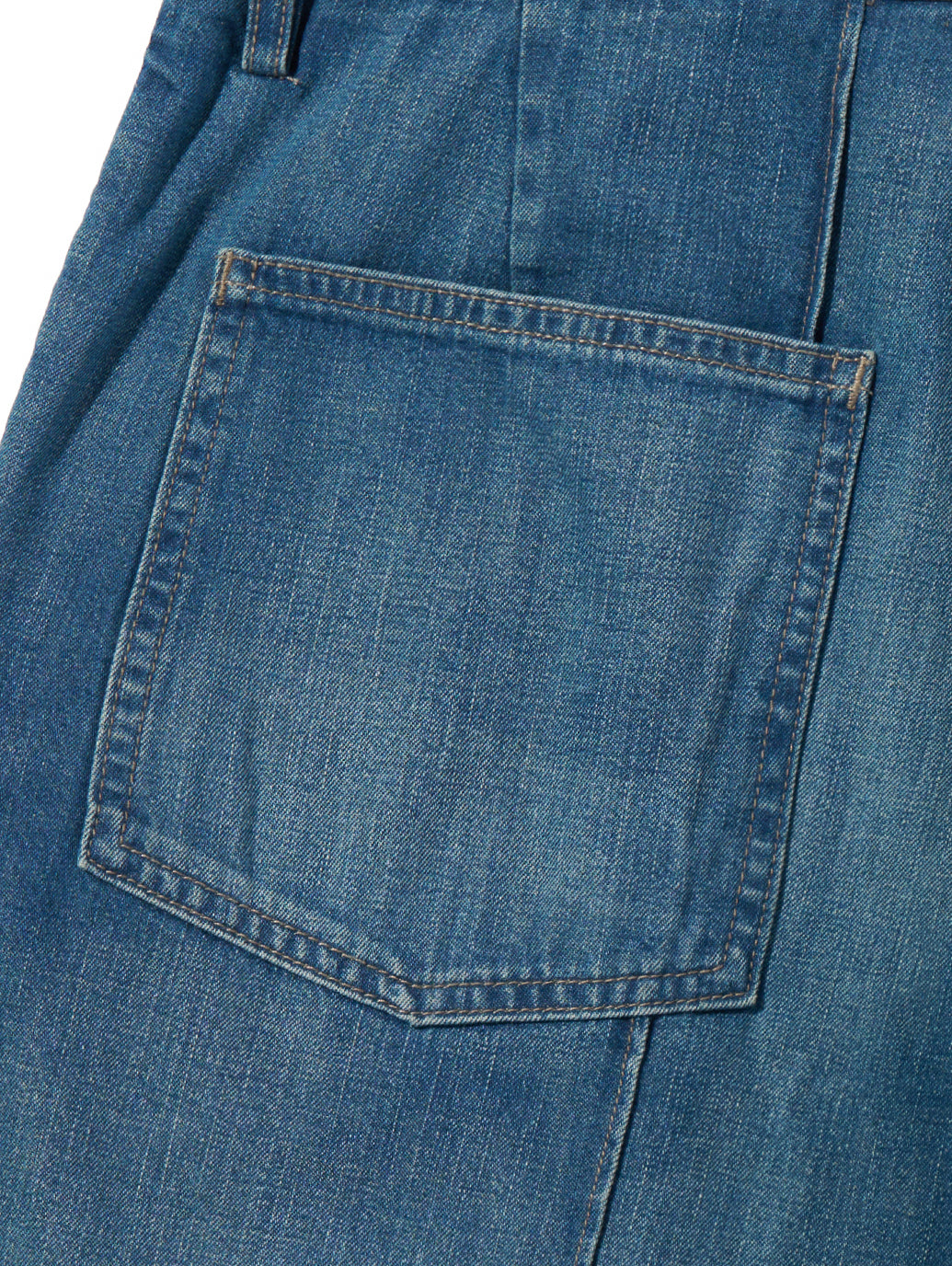 BLUETAB™ ワークショーツ ミディアムインディゴ