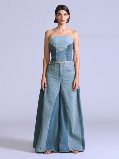 BLUETAB™ BARREL ROPER ジーンズ ミディアムインディゴ