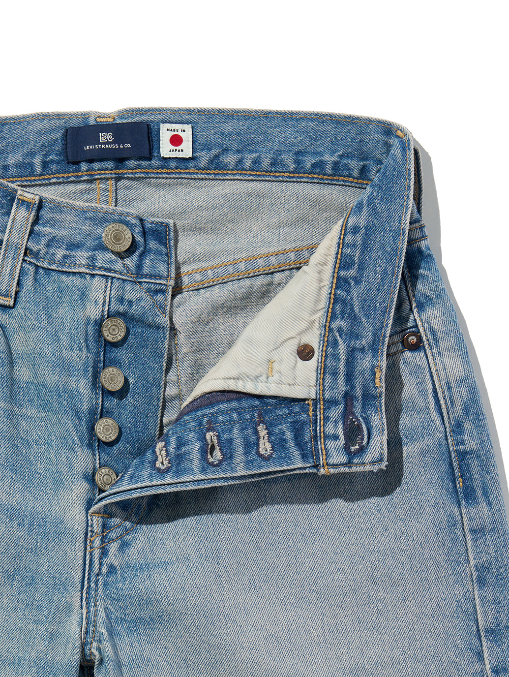 BLUETAB™ 501®'70S ジーンズ ライトインディゴ MADE IN JAPAN
