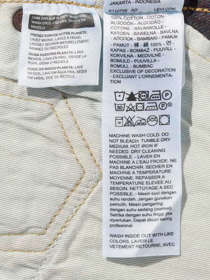 BLUETAB™ 501®'70S ジーンズ ミディアムインディゴ MADE IN JAPAN