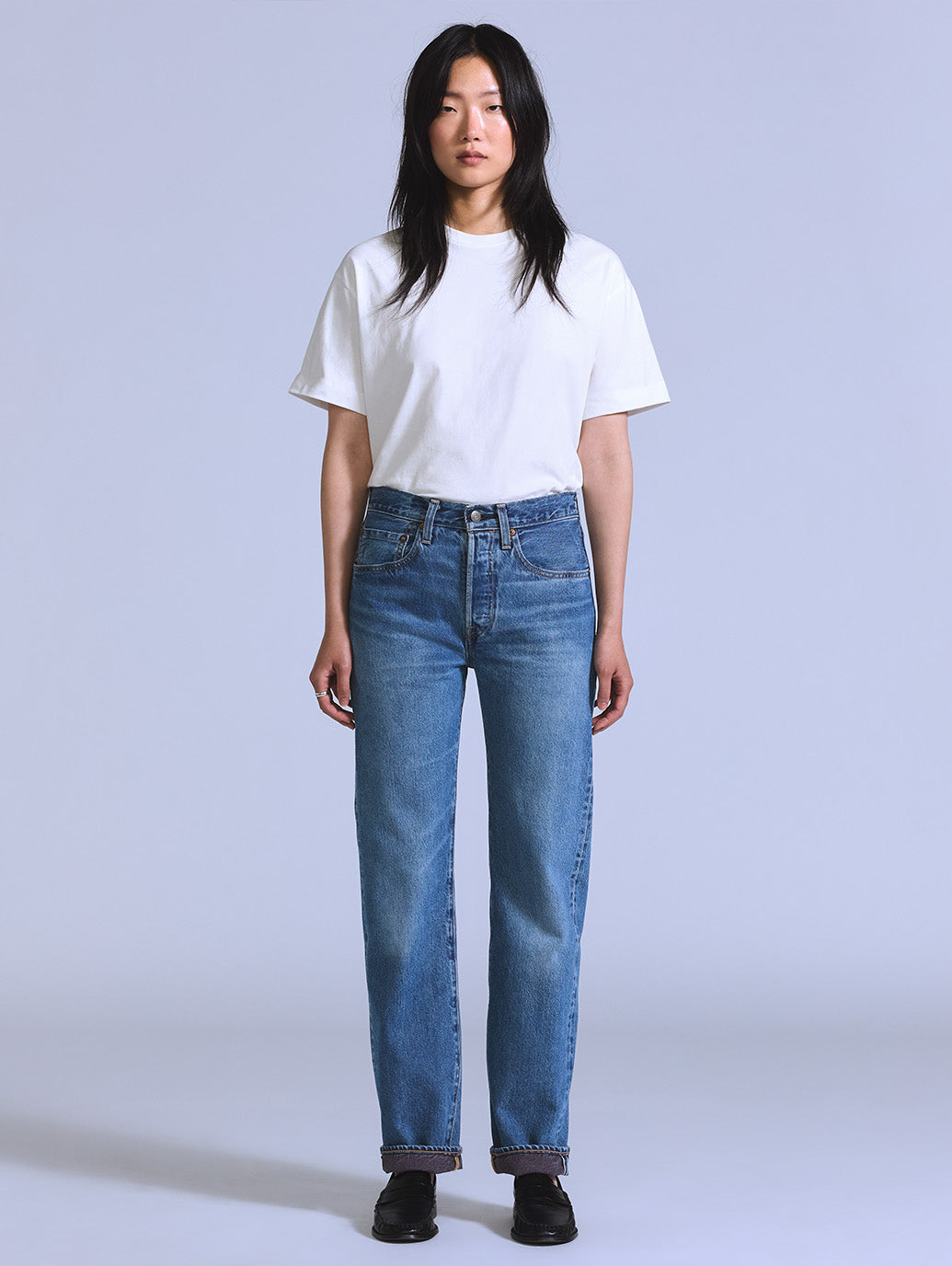 BLUETAB™ 501®'70S ジーンズ ミディアムインディゴ MADE IN JAPAN