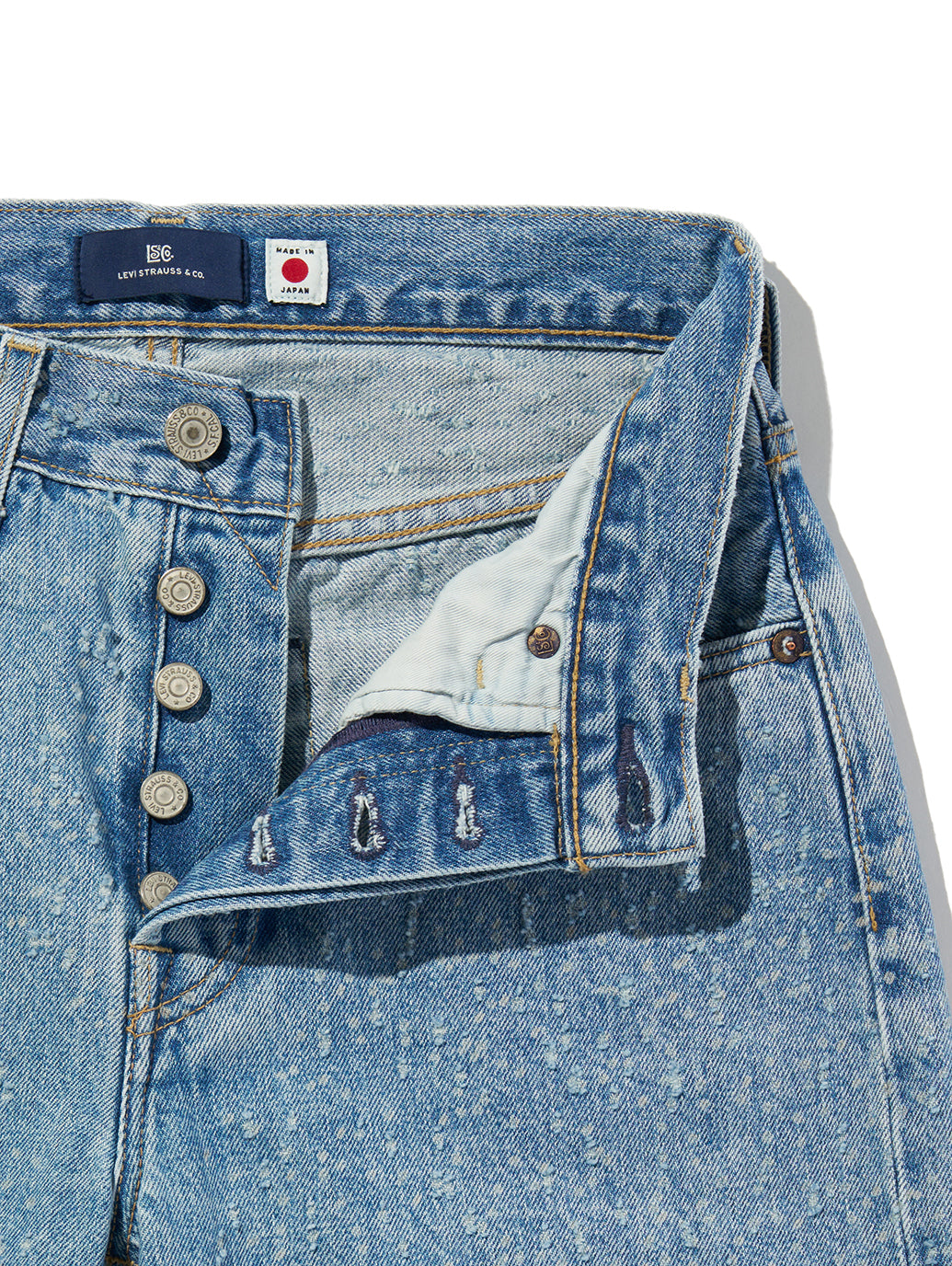 BLUETAB™ 501®'70S ジーンズ ライトインディゴ MADE IN JAPAN