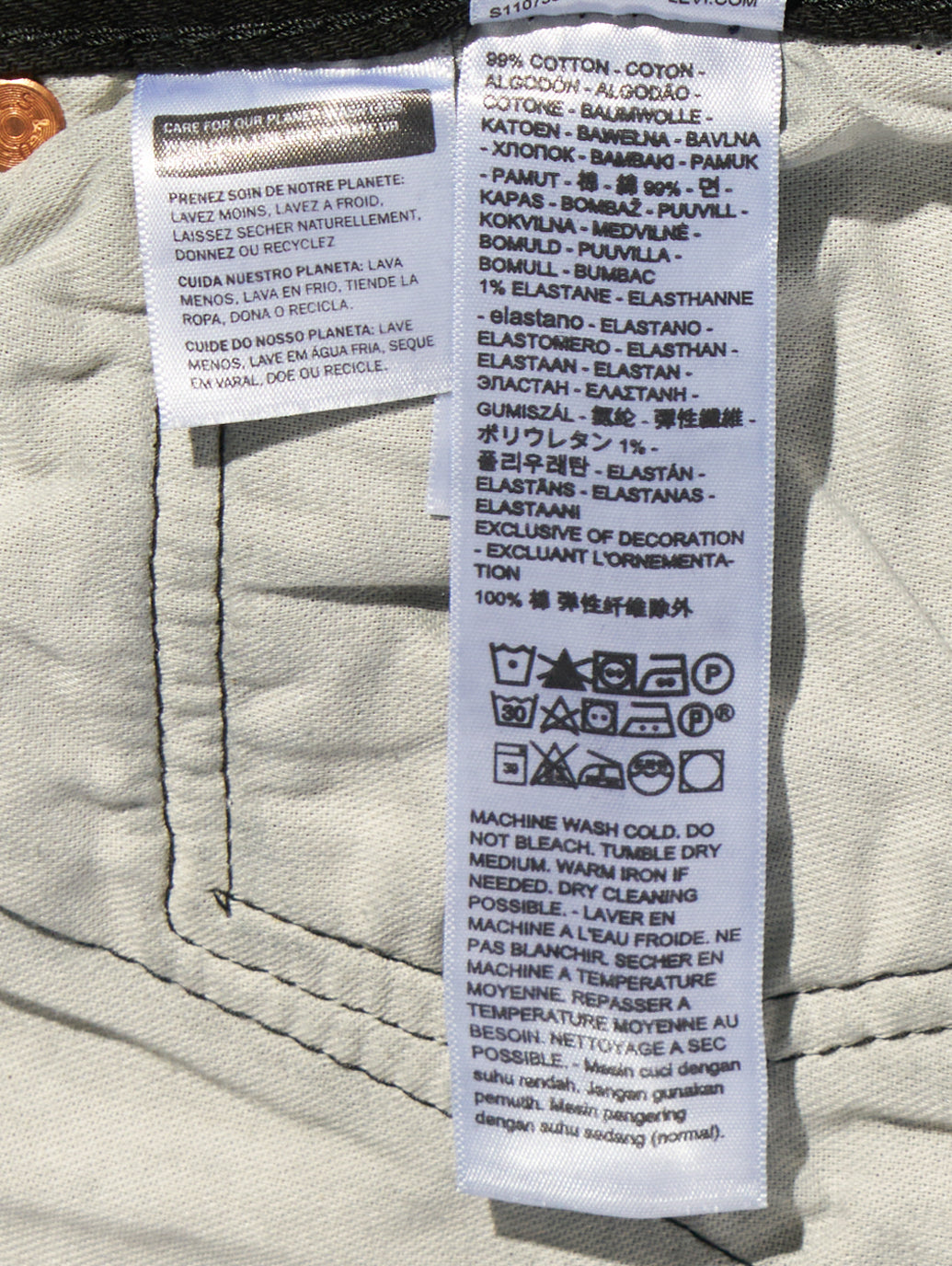 501® オリジナルジーンズ ブラック