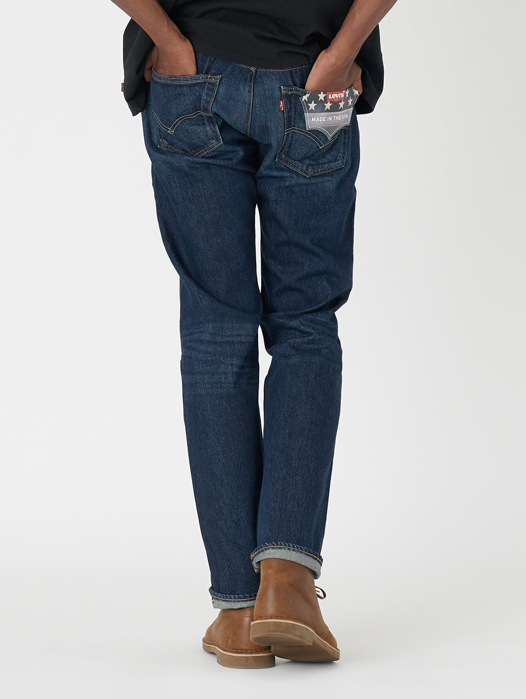 MADE IN THE USA 501® ジーンズ ダークインディゴ DARK AUTHENTIC セルビッジ