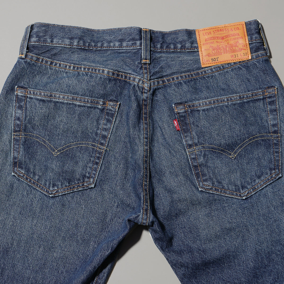 MADE IN THE USA 501® ジーンズ ダークインディゴ DARK AUTHENTIC セルビッジ