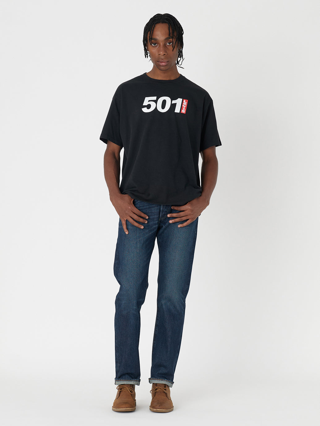 MADE IN THE USA 501® ジーンズ ダークインディゴ DARK AUTHENTIC セルビッジ