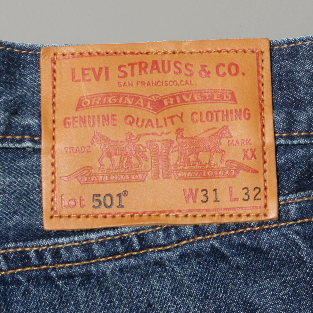 MADE IN THE USA 501® ジーンズ ダークインディゴ DARK AUTHENTIC セルビッジ