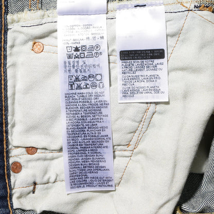 MADE IN THE USA 501® ジーンズ ダークインディゴ DARK AUTHENTIC セルビッジ