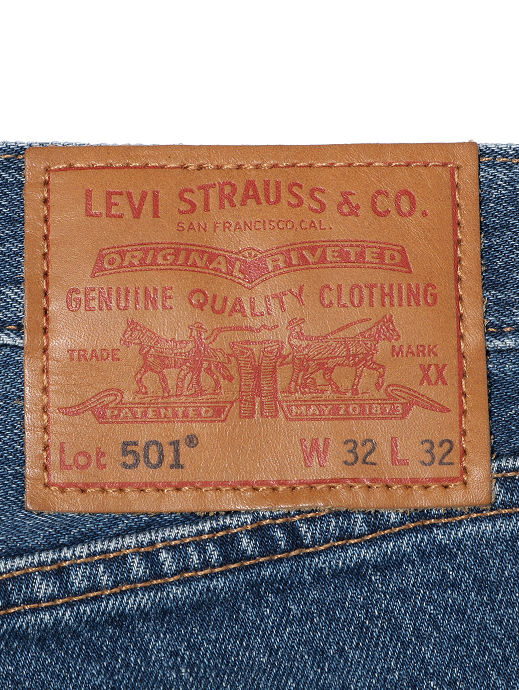 501® ジーンズ ミディアムインディゴ HER EYES