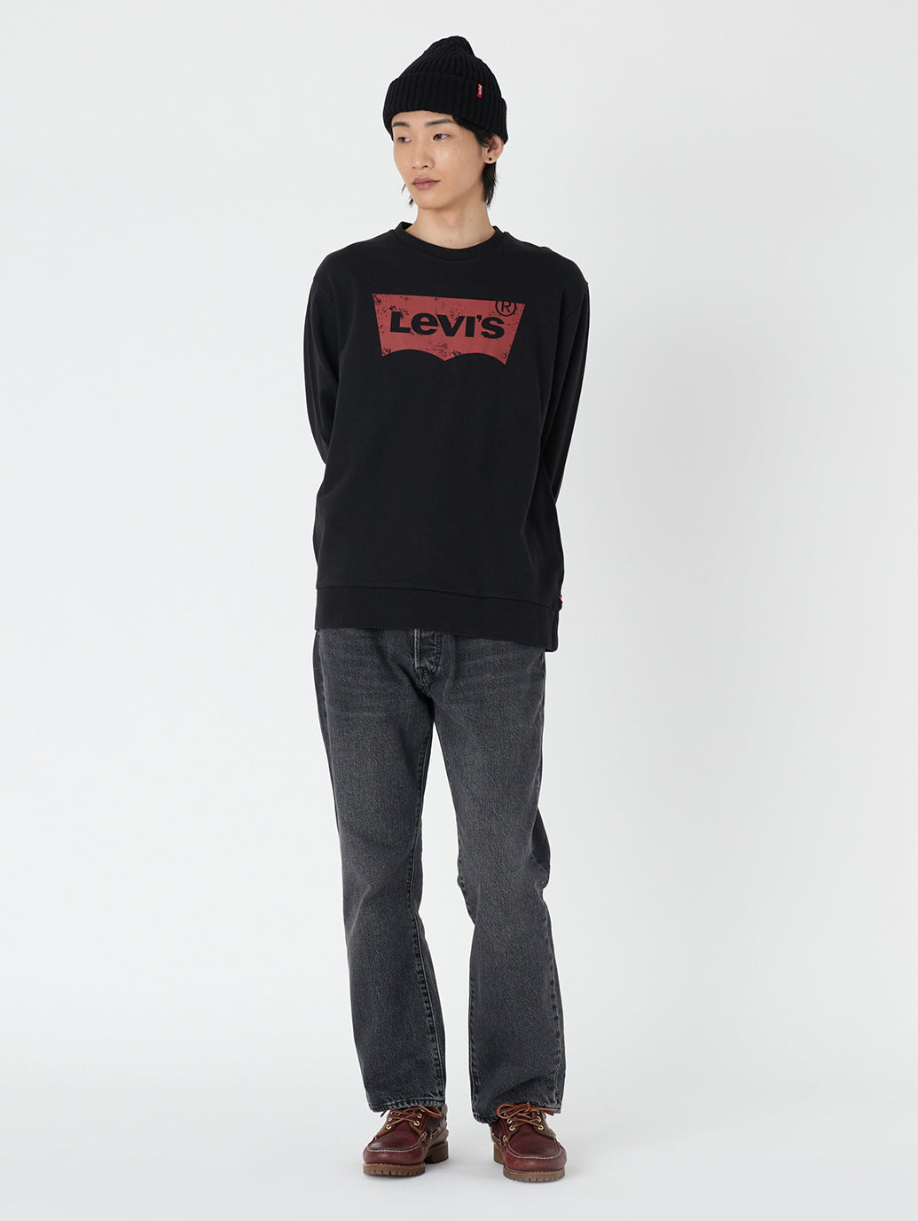 【WEB限定】501® ジーンズ ブラック WORN IN