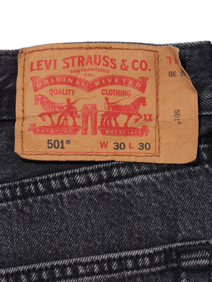 【WEB限定】501® ジーンズ ブラック WORN IN