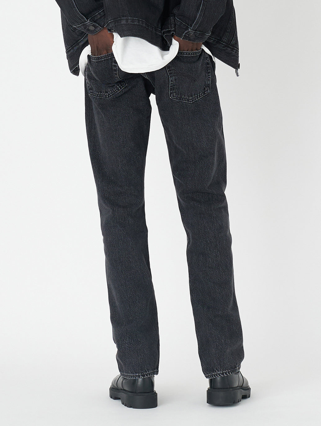 501® ジーンズ ブラック CRASH COURSES