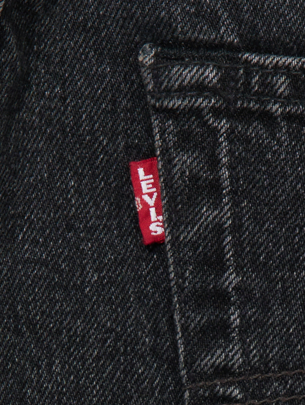 501® ジーンズ ブラック CRASH COURSES