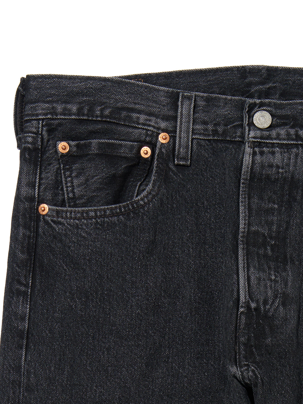 501® ジーンズ ブラック CRASH COURSES