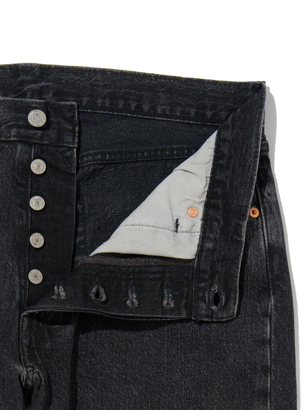 501® ジーンズ ブラック CRASH COURSES