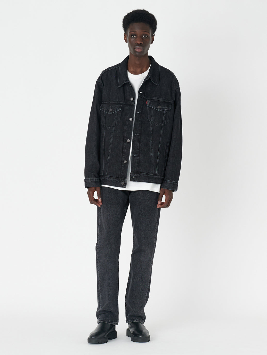 501® ジーンズ ブラック CRASH COURSES