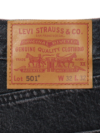 501® ジーンズ ブラック CRASH COURSES