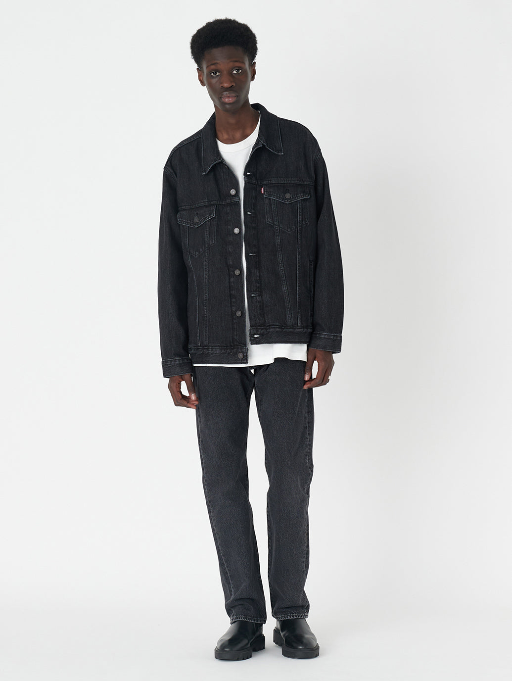 501® ジーンズ ブラック CRASH COURSES