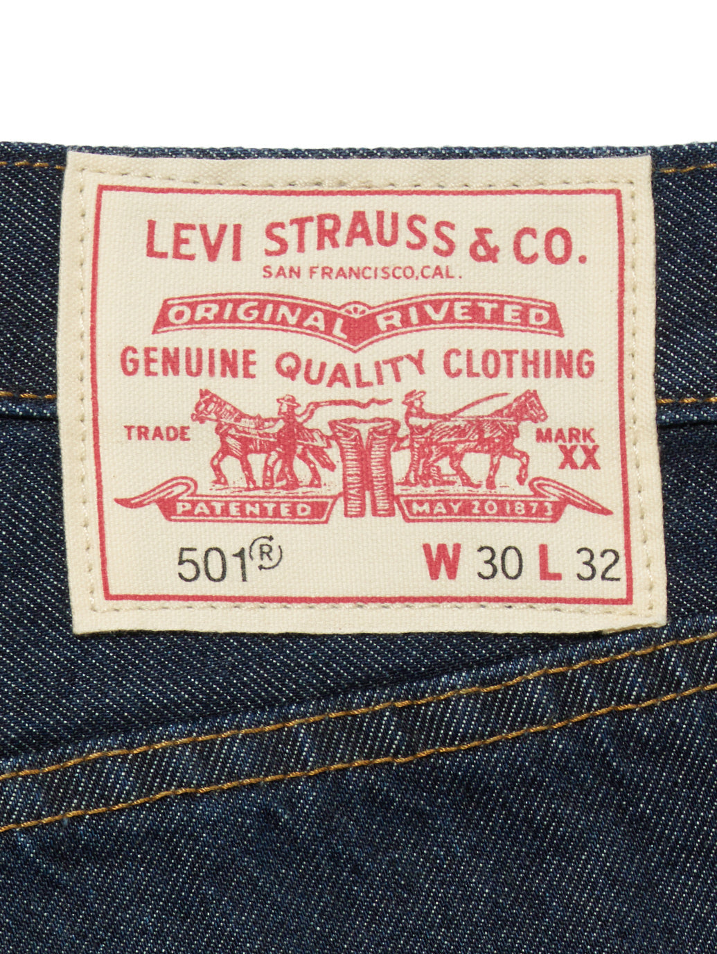 CIRCULAR 501® ジーンズ ダークインディゴ PLAYGROUND