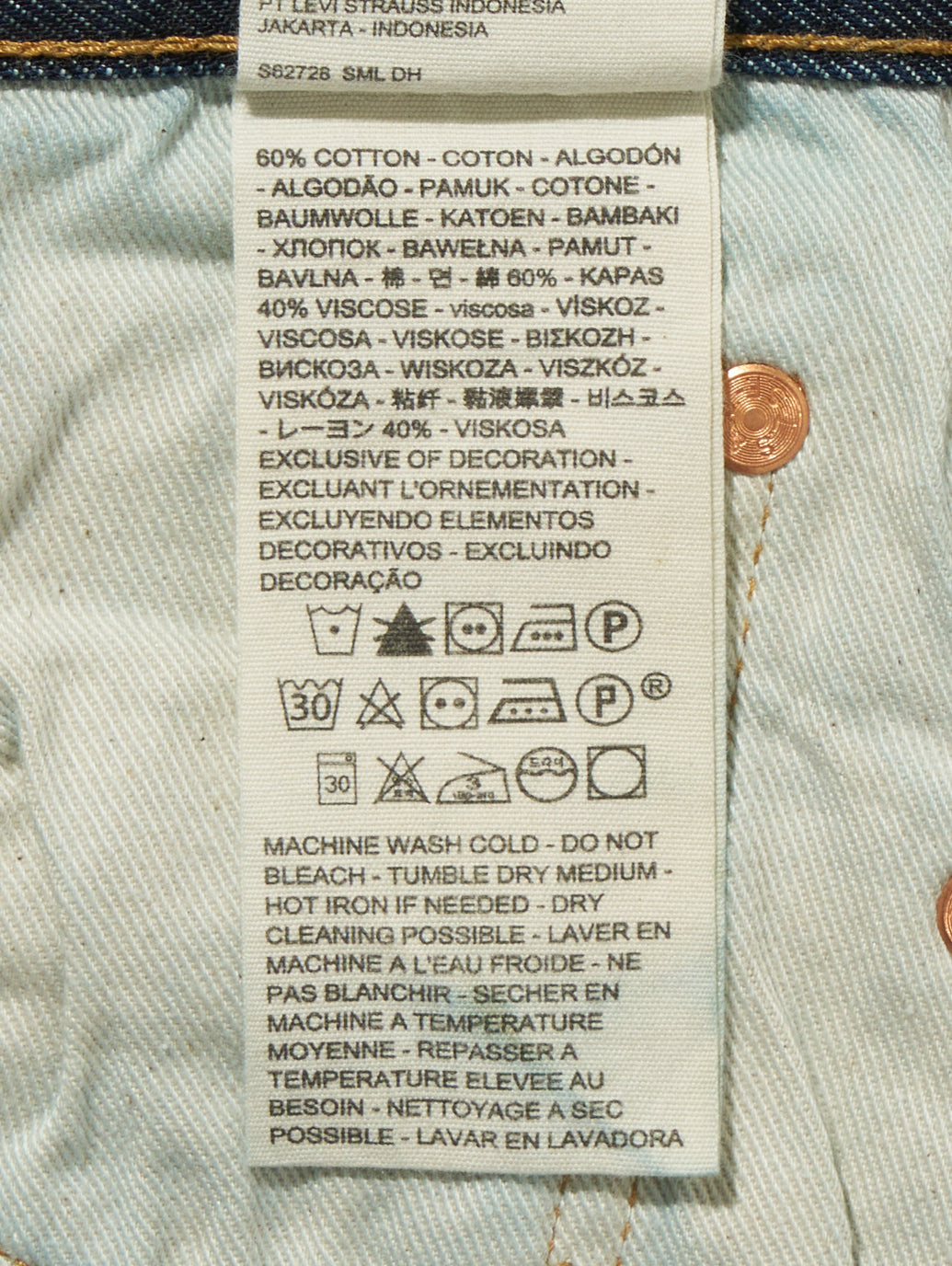 CIRCULAR 501® ジーンズ ダークインディゴ PLAYGROUND