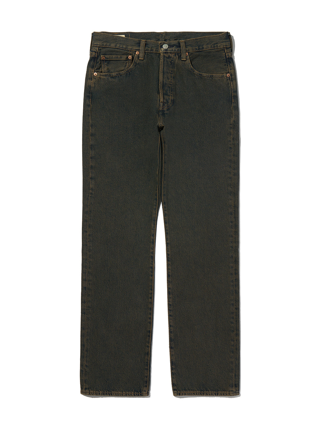 501® ORIGINAL ジーンズ インディゴ・グリーンオーバーダイ