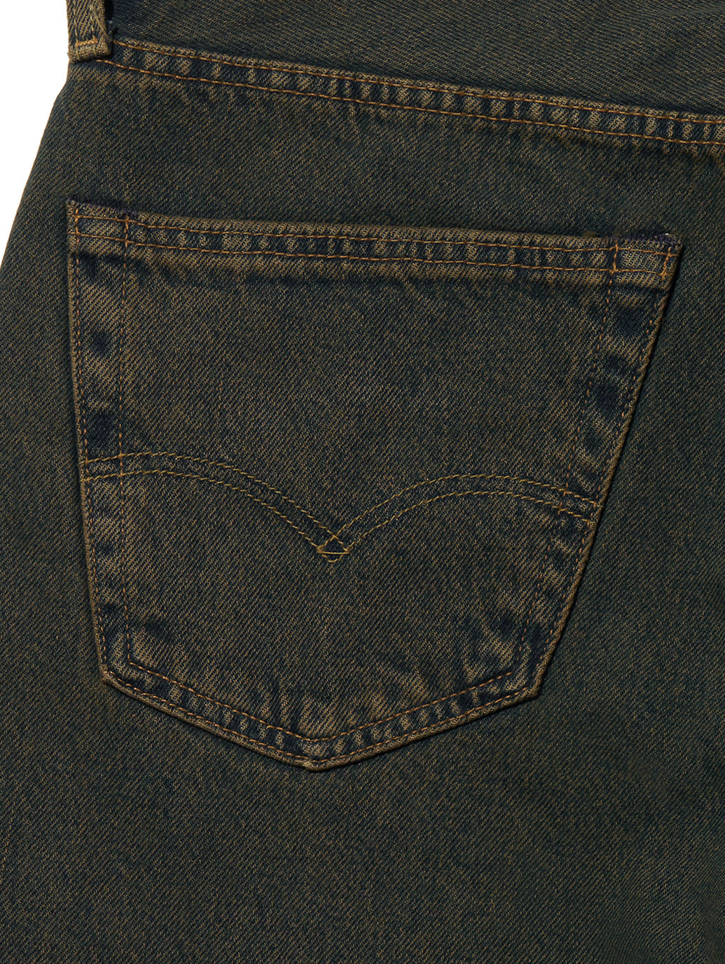 501® ORIGINAL ジーンズ インディゴ・グリーンオーバーダイ