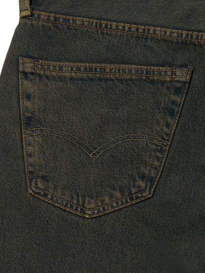 501® ORIGINAL ジーンズ インディゴ・グリーンオーバーダイ